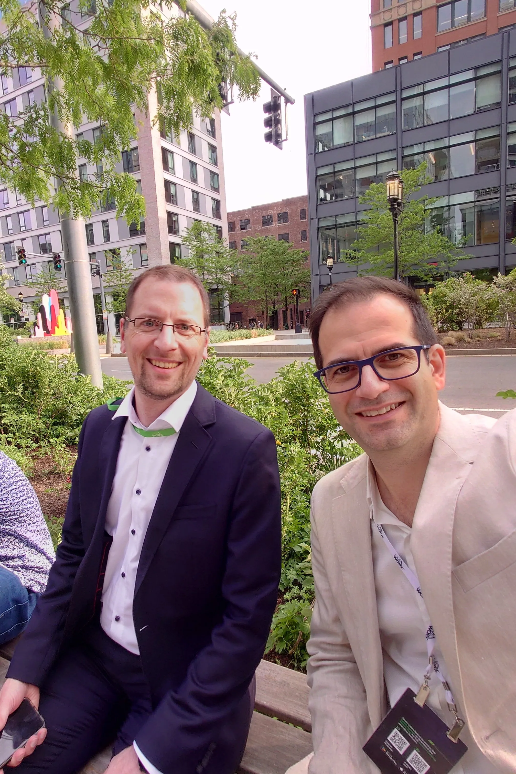 David Whitney und Julian Weyer