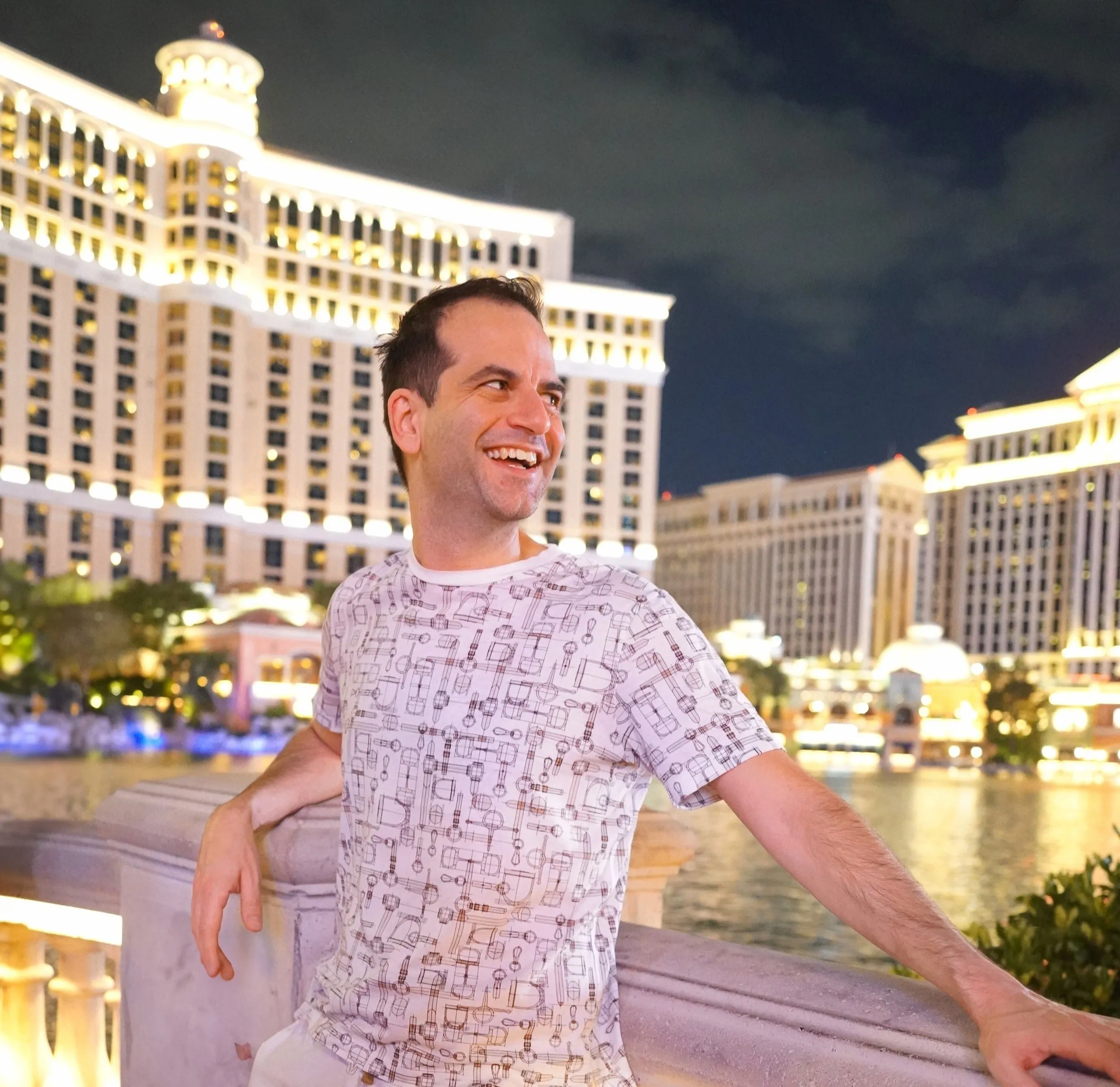 Julian Weyer mit Kollegen auf der Siemens Realize Live 2024, Las Vegas