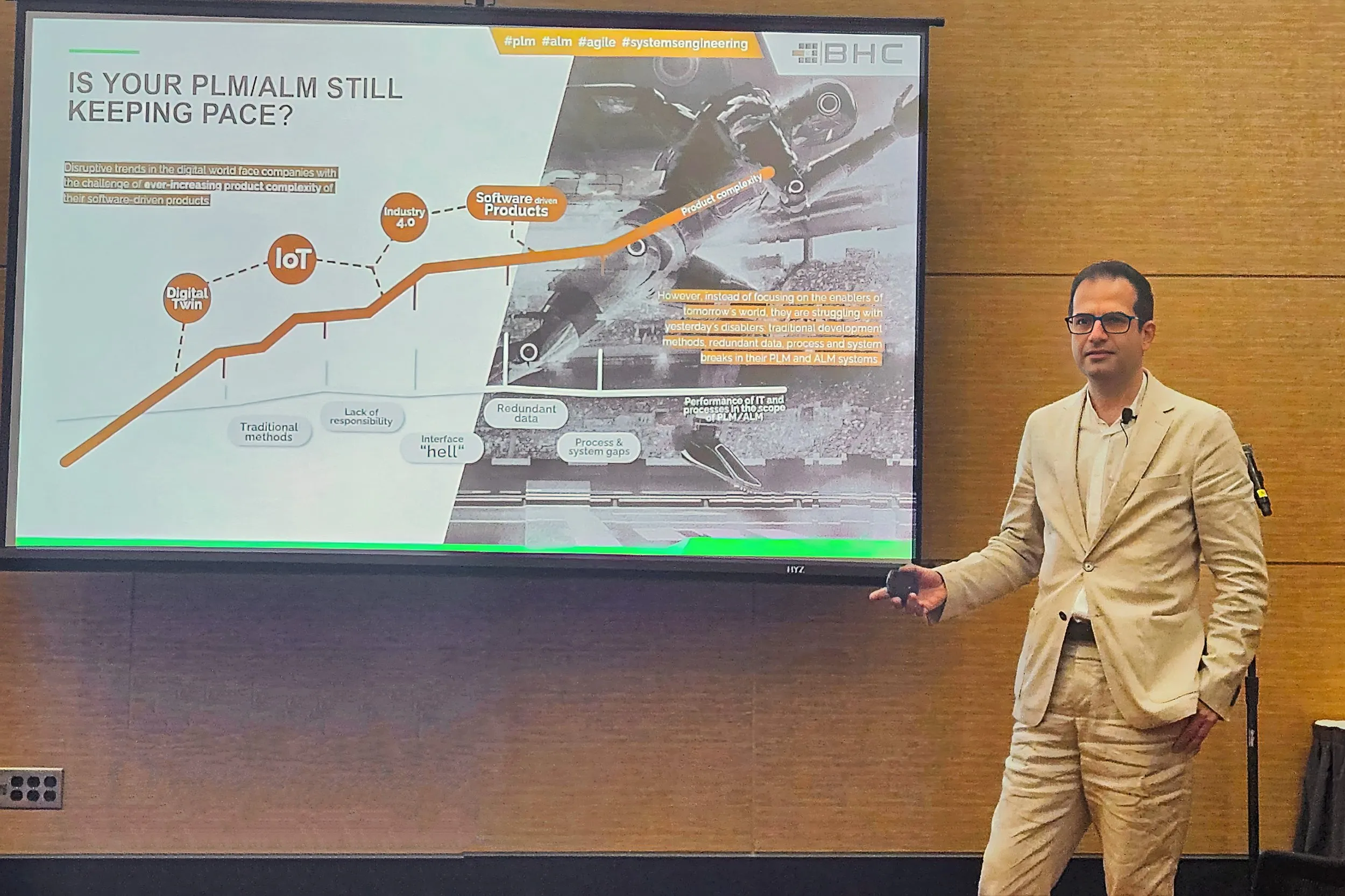 “Is your PLM/ALM keeping pace”? / Mein Vortrag für BHC auf der PTC Liveworx